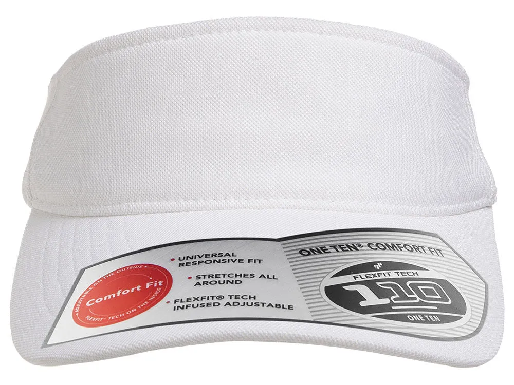 Flexfit 8110 Mini Pique Visor - White