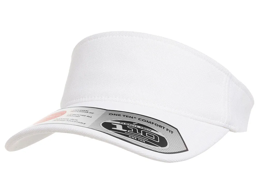 Flexfit 8110 Mini Pique Visor - White