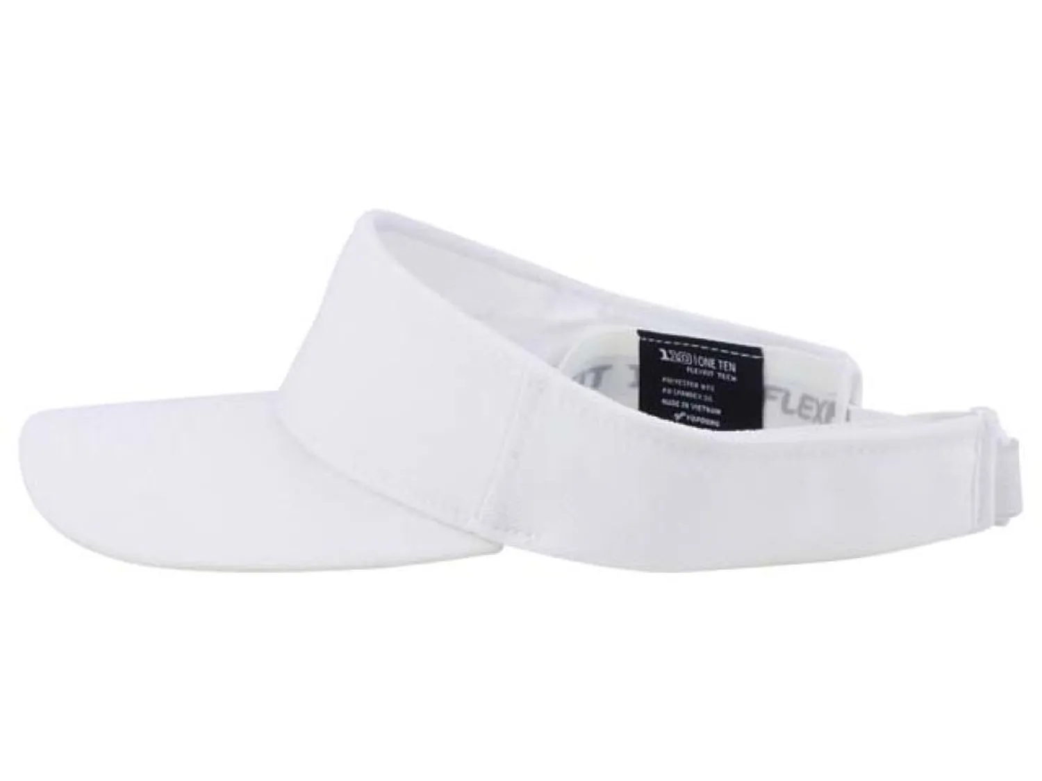 Flexfit 8110 Mini Pique Visor - White