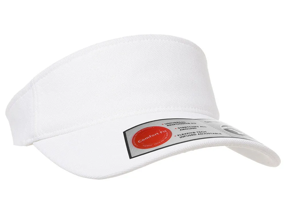 Flexfit 8110 Mini Pique Visor - White