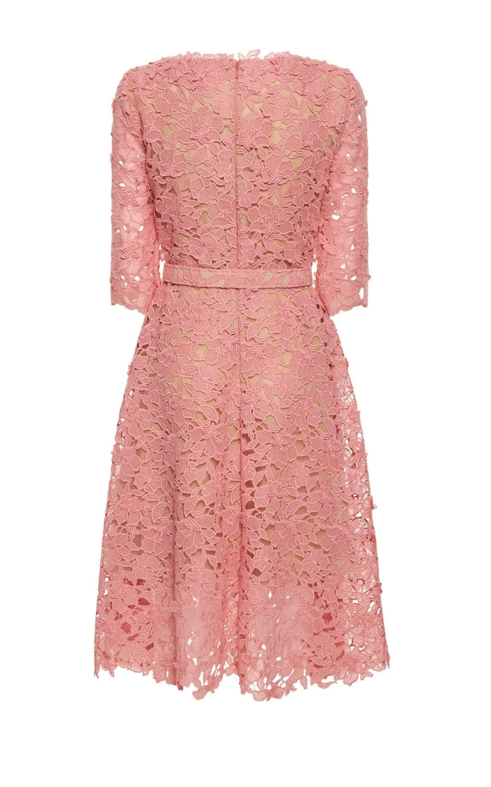 Floral Guipure Lace Dress