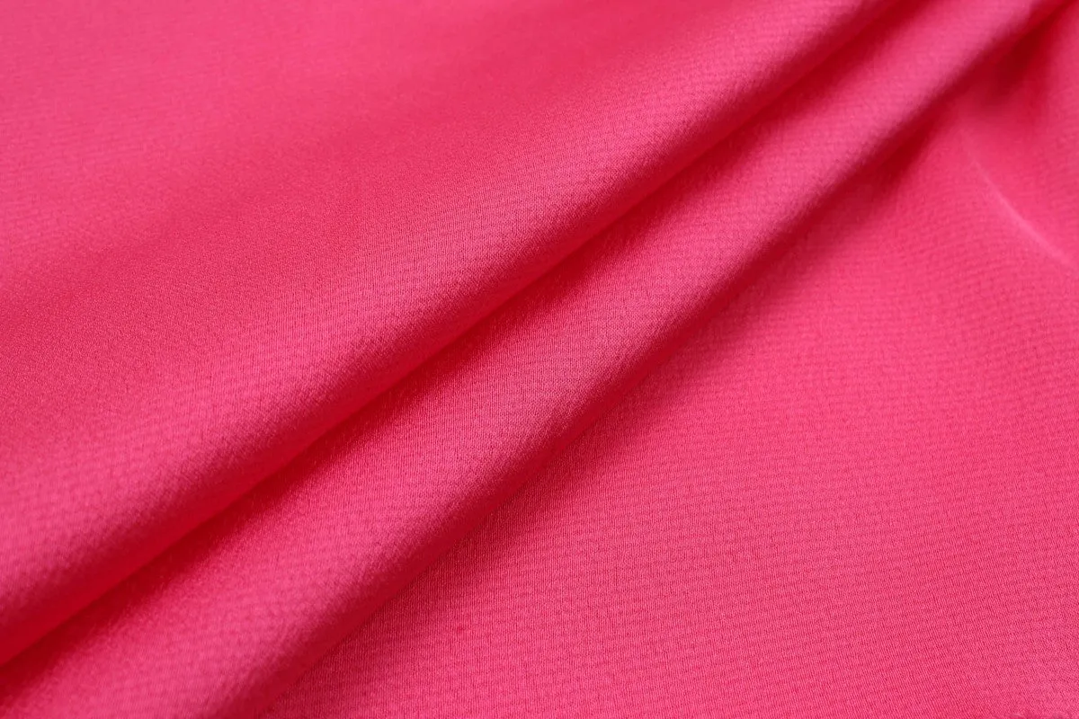 Fluid Satin Crepe for Dresses and Blouses - 3 Colors Available