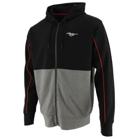 Ford Mustang Men's Full Zip Color Block Fleece