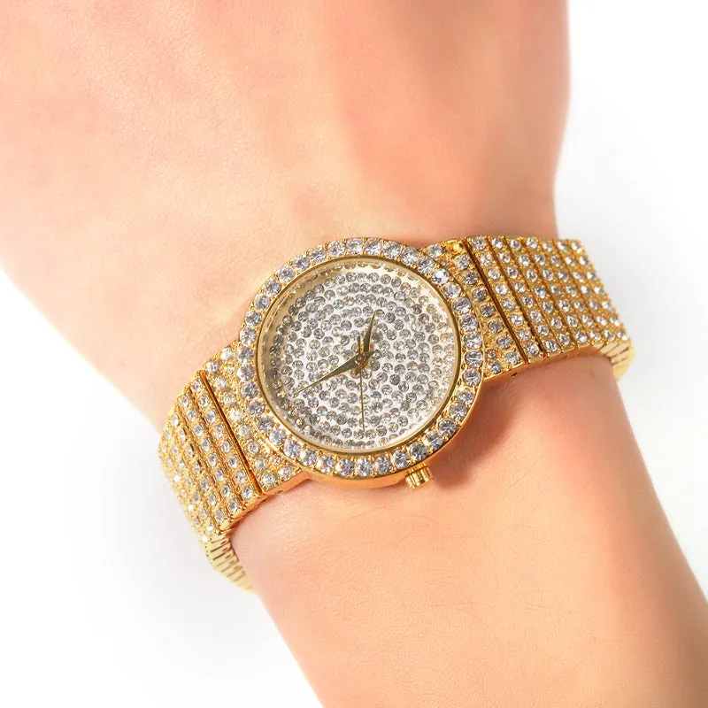 Fully Iced Quartz Watch