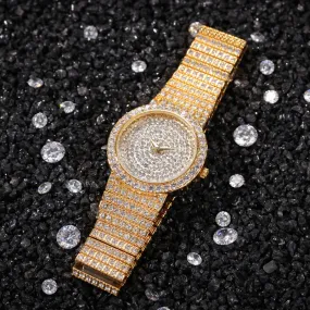 Fully Iced Quartz Watch