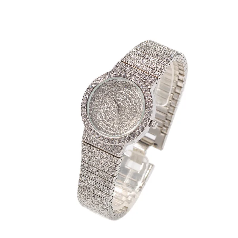 Fully Iced Quartz Watch