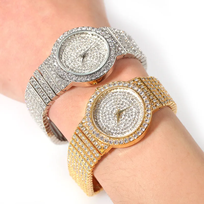 Fully Iced Quartz Watch