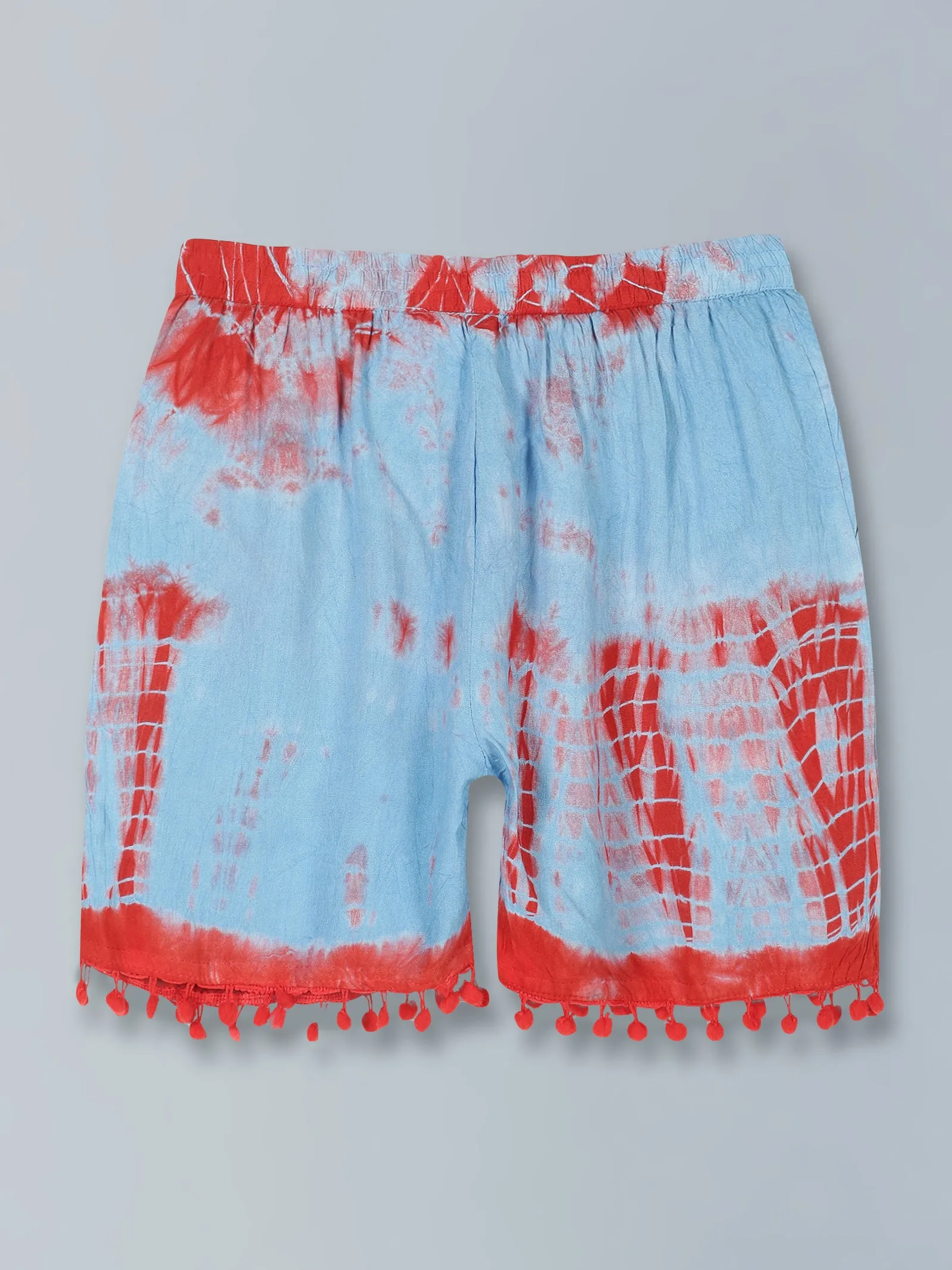 Girls AOP Print Shorts Pack of 5