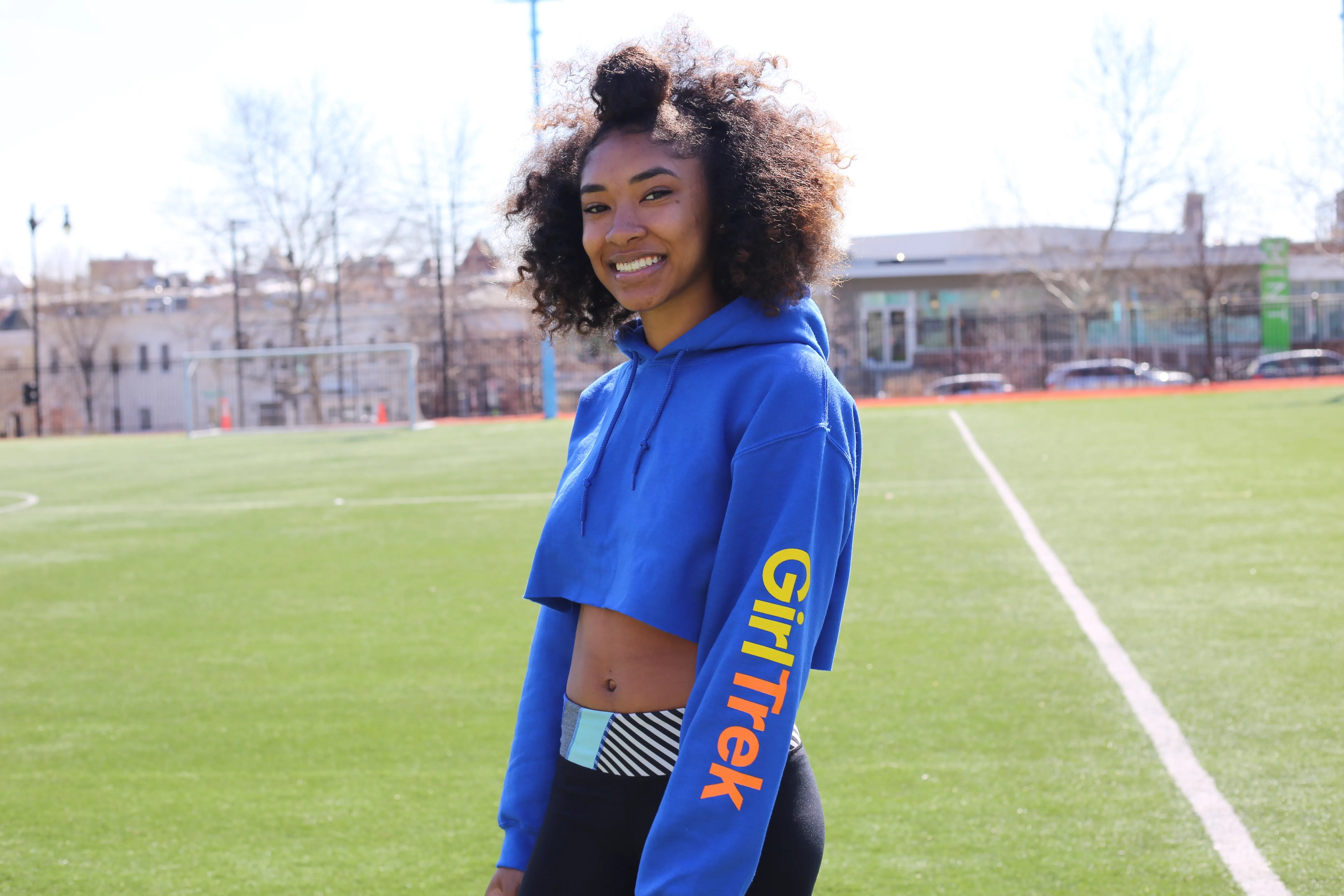 GirlTrek Ultra Cropped Hoodie