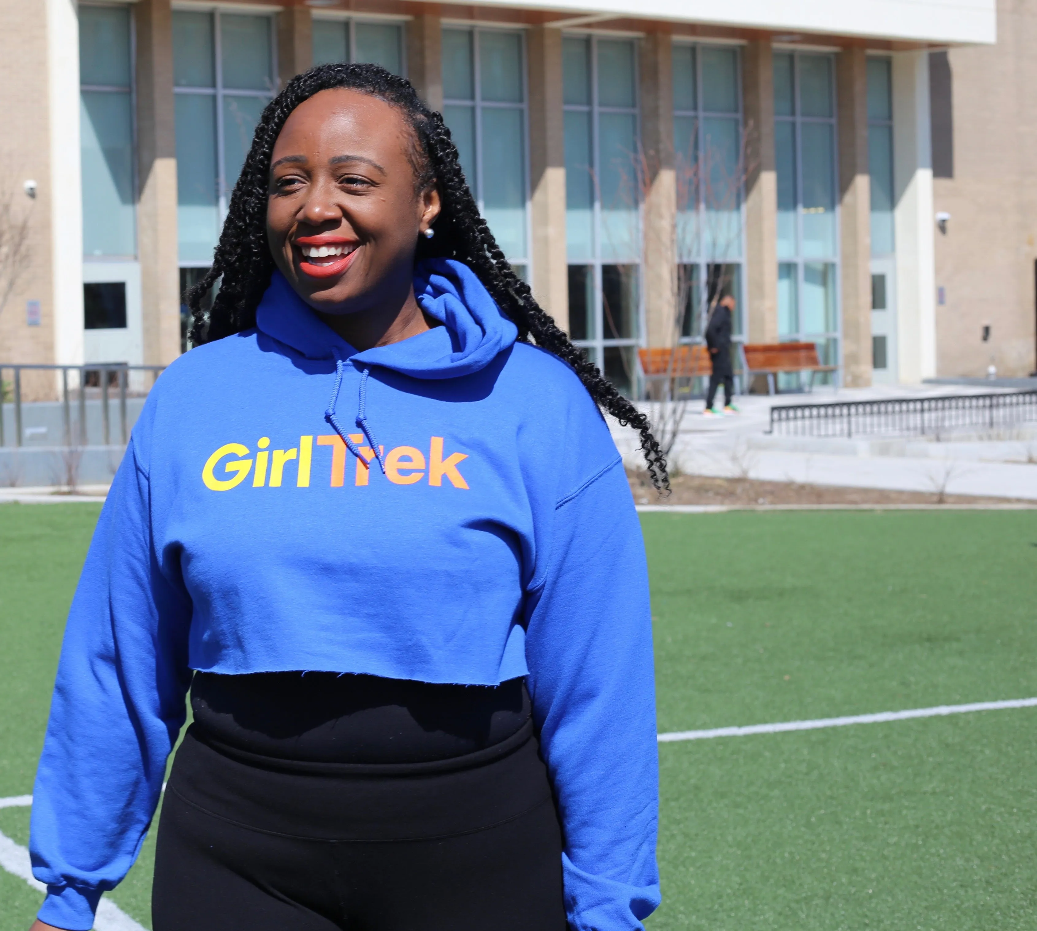 GirlTrek Ultra Cropped Hoodie