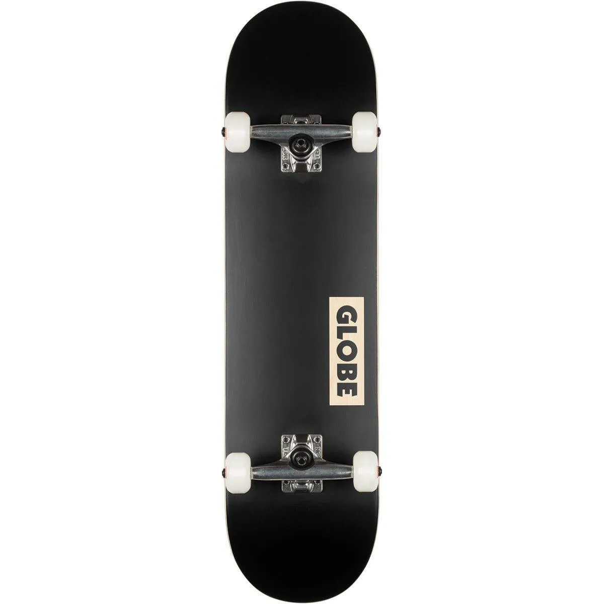 Globe Goodstock Skateboard - Black 8.125"