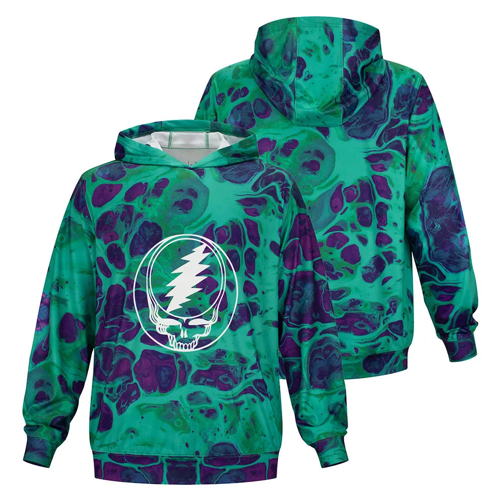 Grateful Dead | UPF 50 Hoodie | Acid Stealie