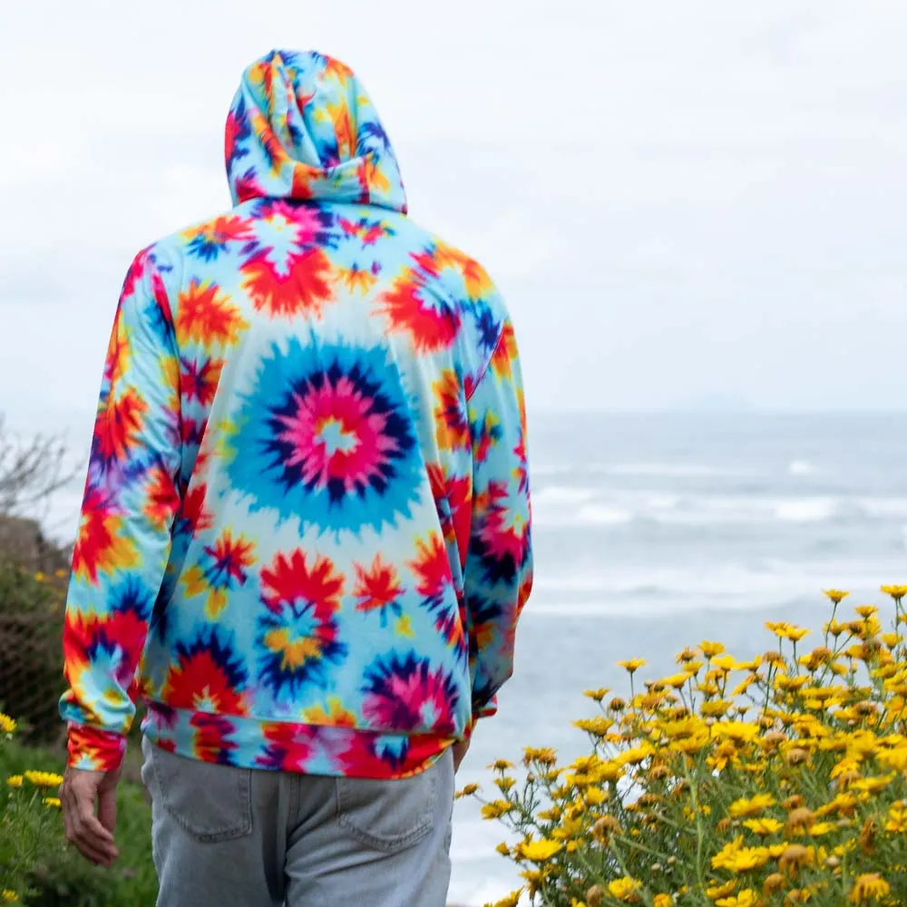 Grateful Dead | UPF 50 Hoodie | Bear Tie-Dye