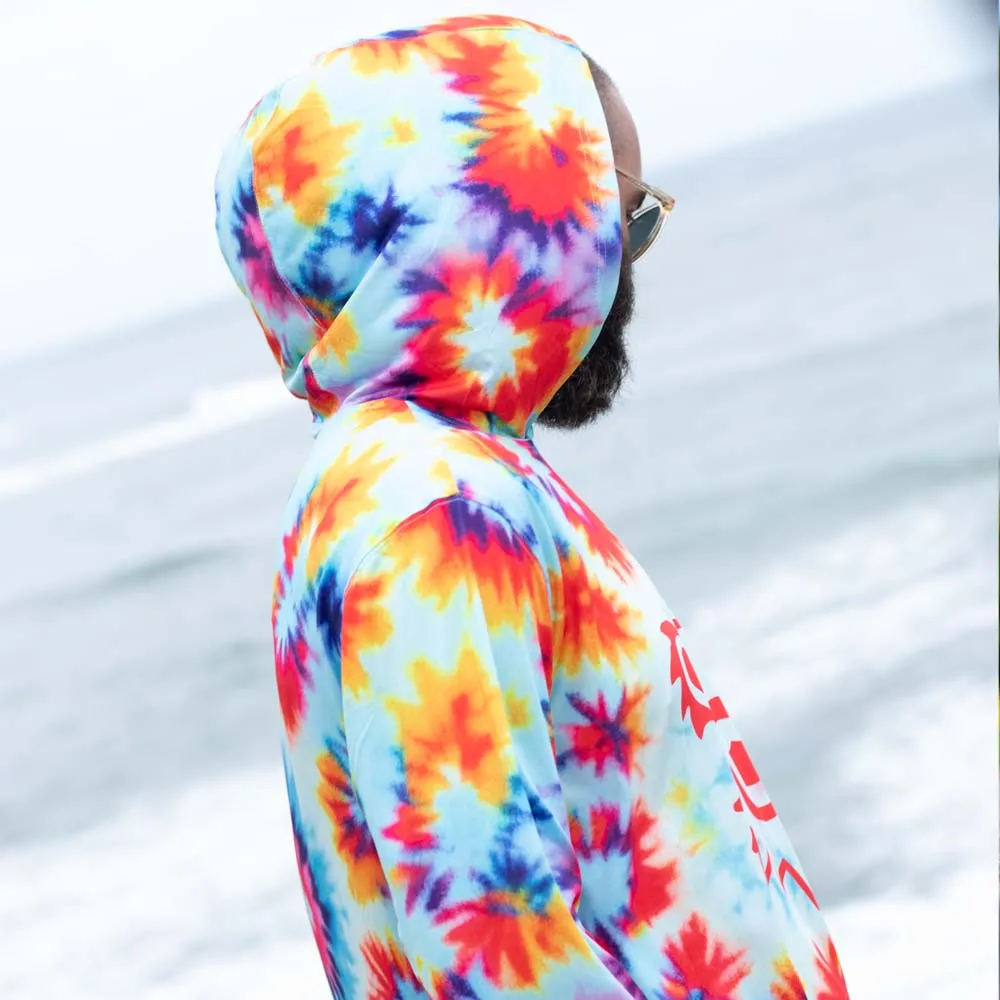 Grateful Dead | UPF 50 Hoodie | Bear Tie-Dye