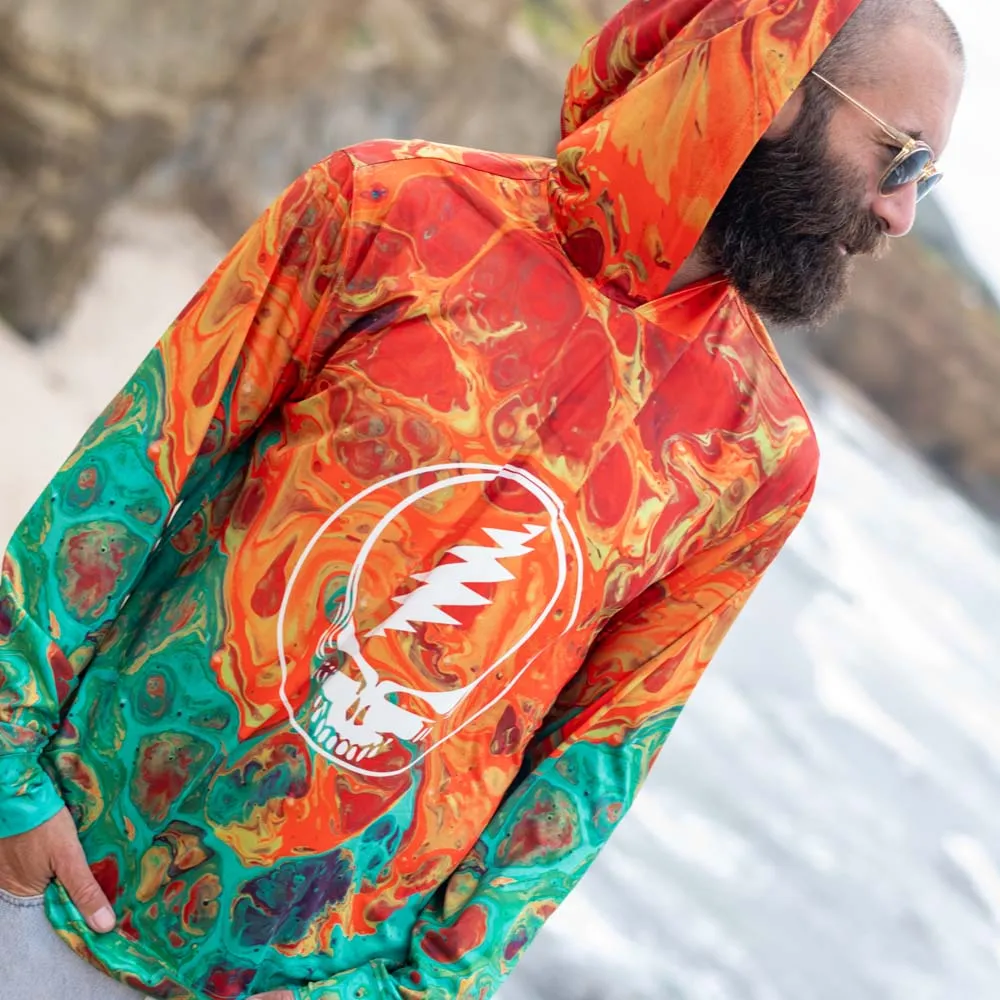 Grateful Dead | UPF 50 Hoodie | Sunshine Stealie