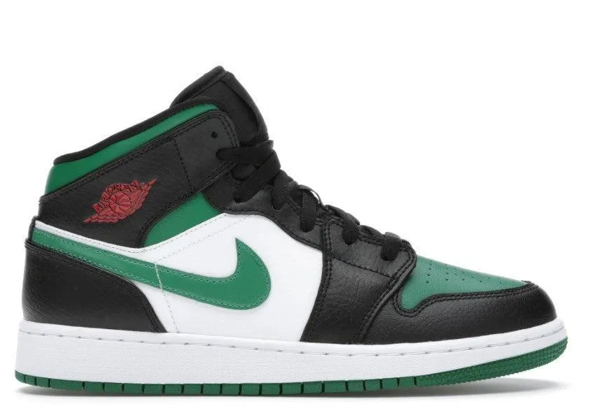 (GS) Air Jordan 1 Mid 'Pine Green' (2019) 554725-067