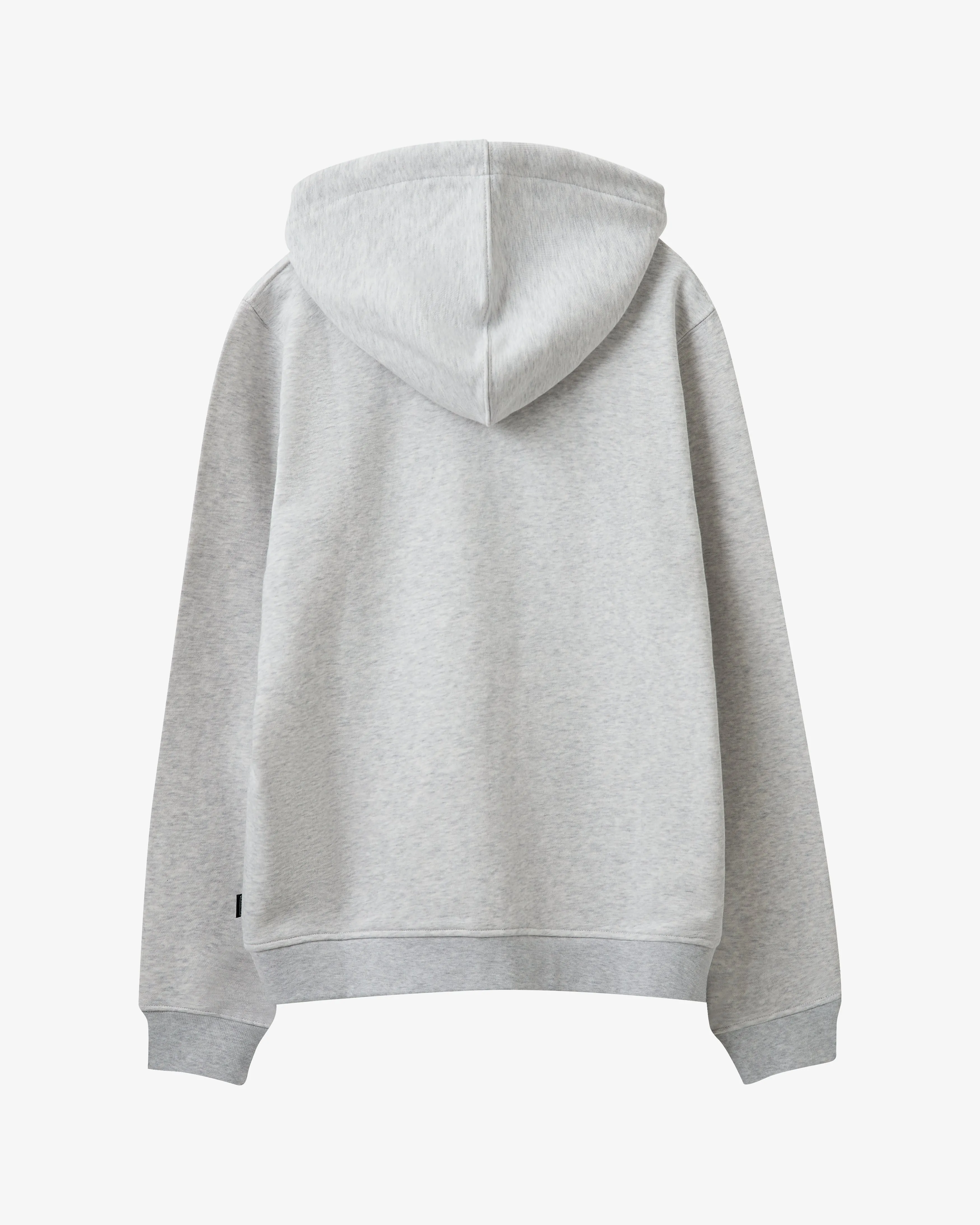 Happy Zip Hoodie - Lt. Grey Mel