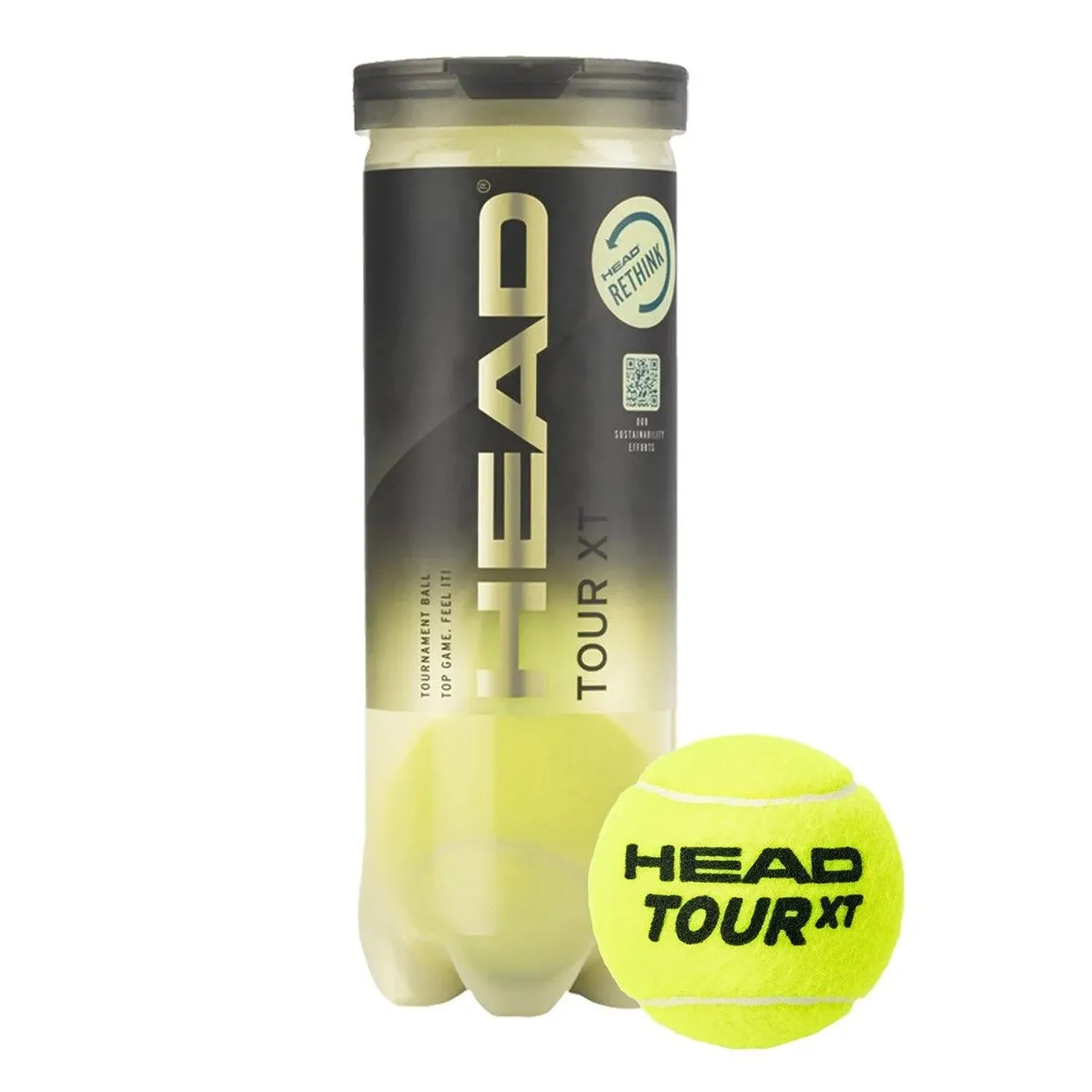 Head Tour XT Tennis Balls Dozen (4 Cans)