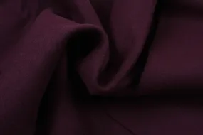 Heavyweight Virgin Wool for Coats - Purple