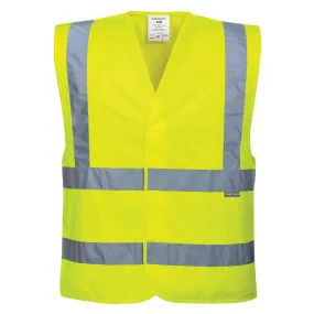 Hi-Vis Two Band and Brace Vest - Velcro