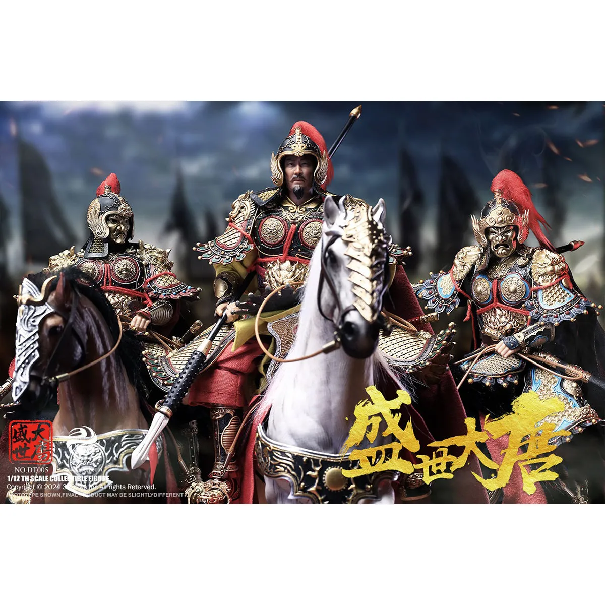 HiPlay 303TOYS The Prosperous Tang Dynasty Series, Ultimate Suite, Action Figure Full Set