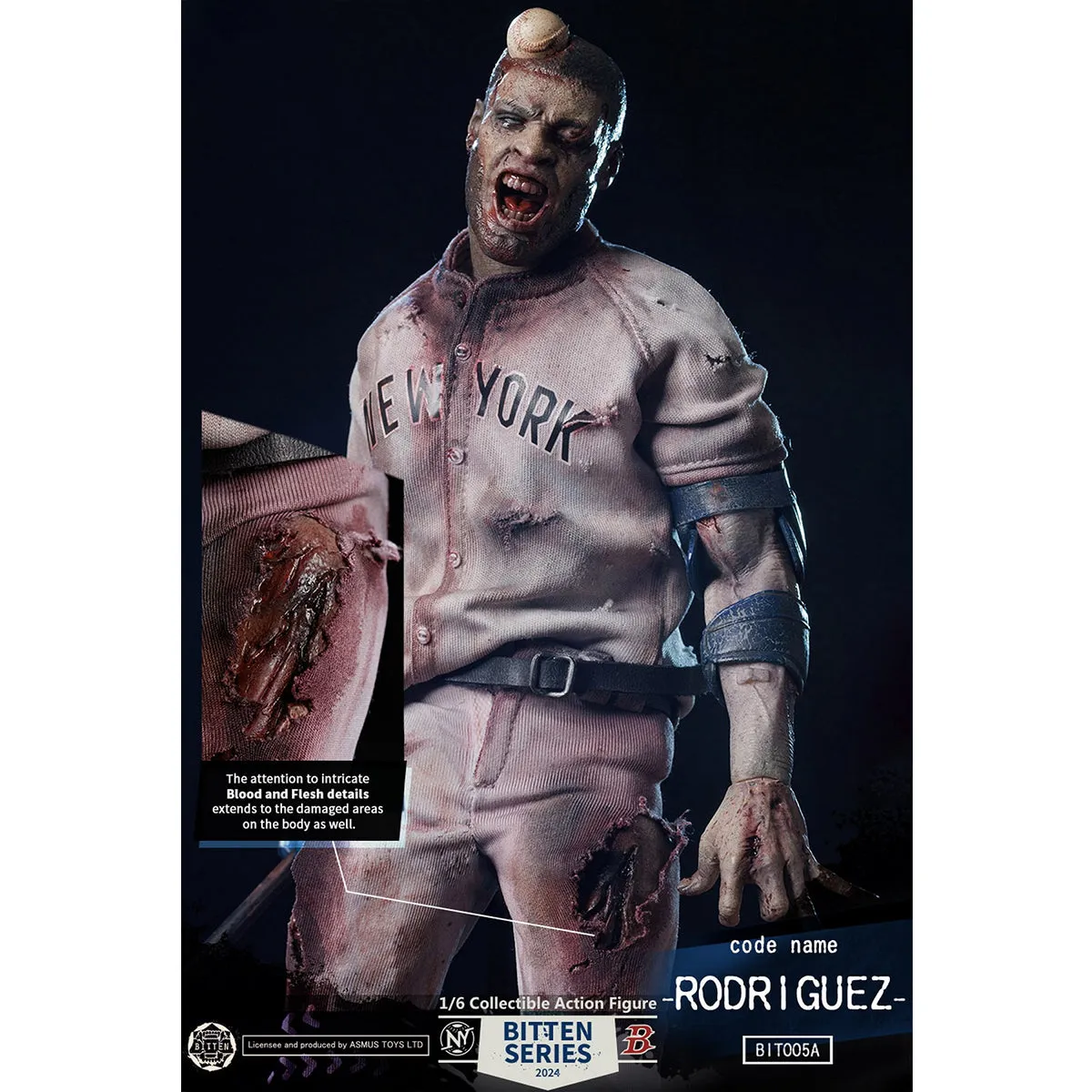 HiPlay Asmus Toys Rodriguez Bitten Series Action Figure