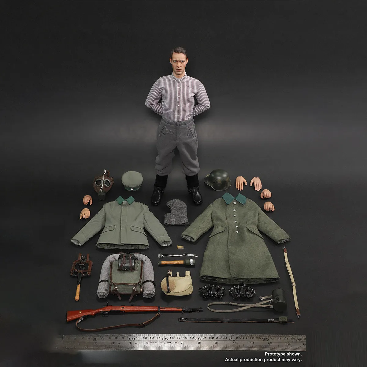 HiPlay DID, WWII Army: Paul Bauman, Action Figure Full Set