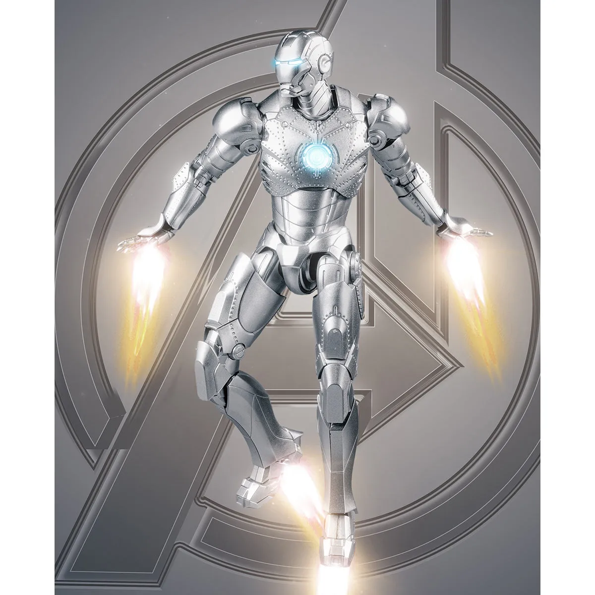 HiPlay Fondjoy Plastic Model Kits: Infinity Saga - Iron Man, Mecha Musume Style 1:12 Scale Miniature Collectible Action Figures MK2