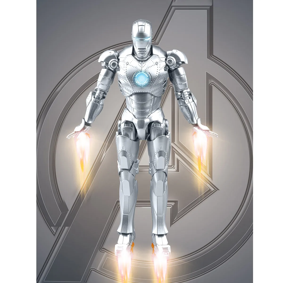 HiPlay Fondjoy Plastic Model Kits: Infinity Saga - Iron Man, Mecha Musume Style 1:12 Scale Miniature Collectible Action Figures MK2