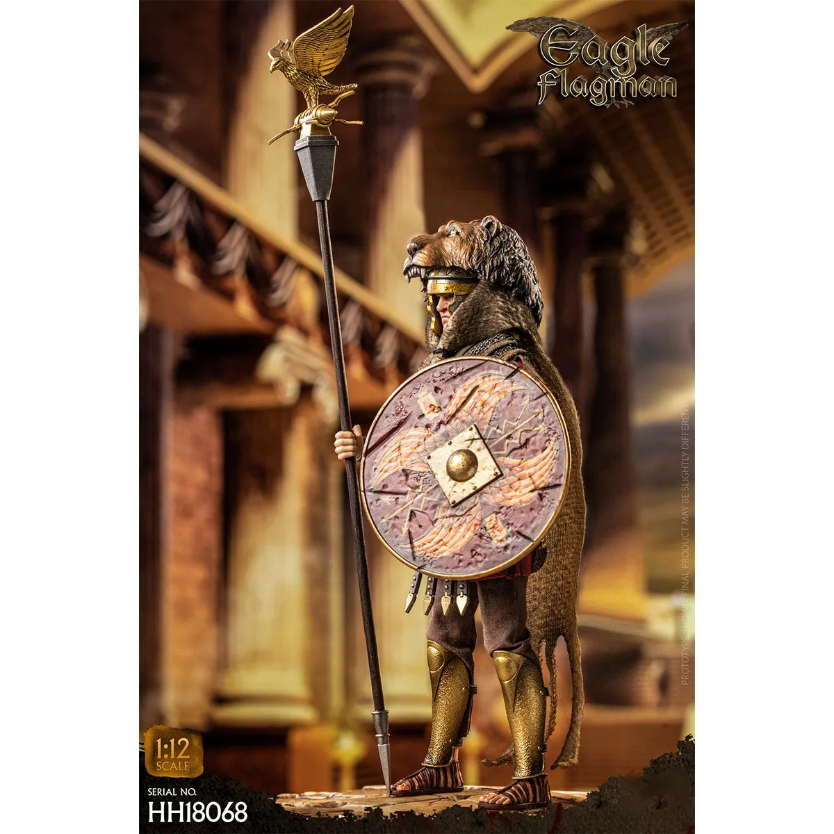 HiPlay Hhmodel, Imperial Legion - Eagle Flagman, Action Figure