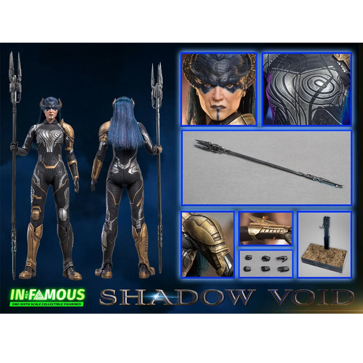 HiPlay IN-FAMOUS, The Shadow Void, Action Figure