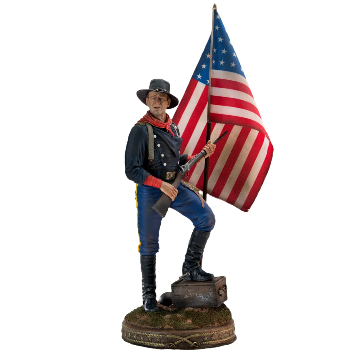 HiPlay Infinite Statue, Civil War: John Wayne, Statue Figurine