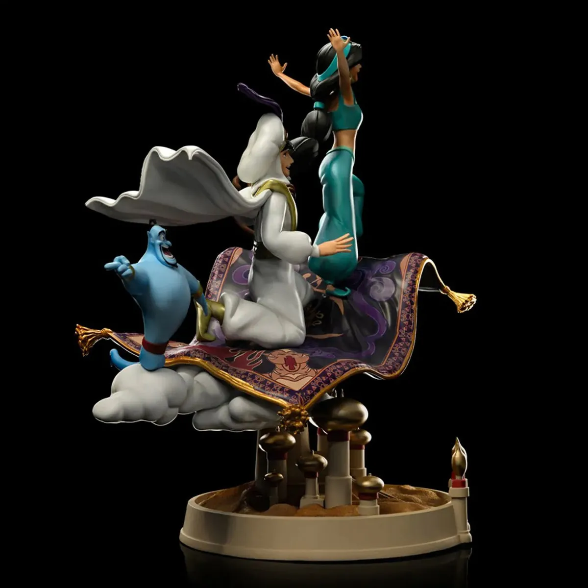 HiPlay Iron Studios, Aladdin and Jasmine Deluxe Edition, Statue