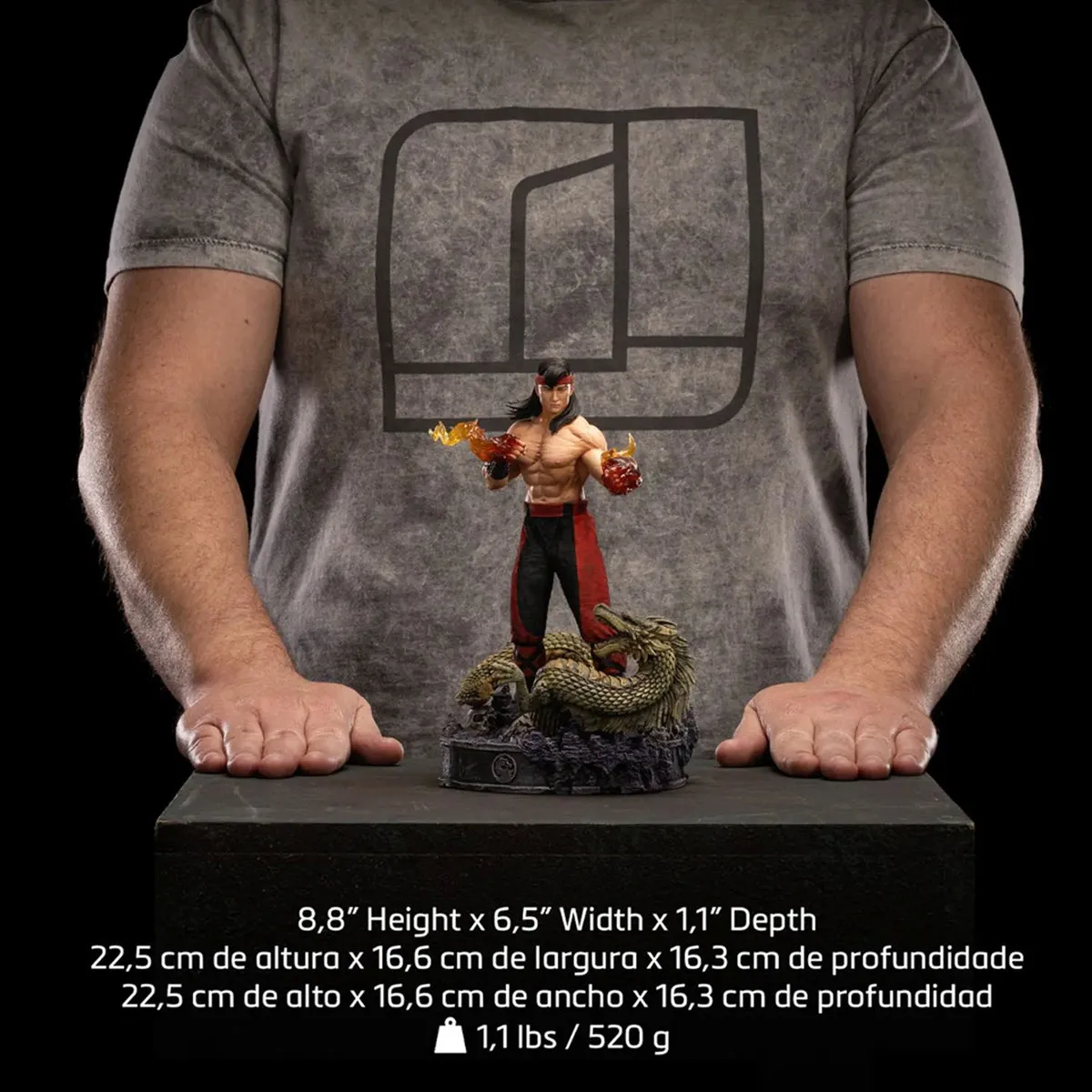 HiPlay Iron Studios, Mortal Kombat: Liu Kang, Statue Figurine