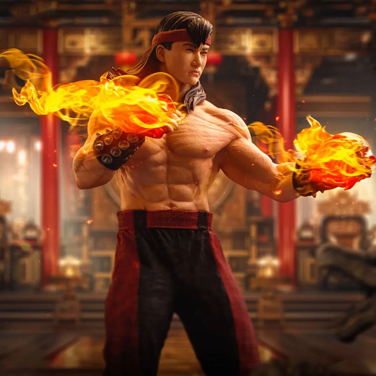 HiPlay Iron Studios, Mortal Kombat: Liu Kang, Statue Figurine