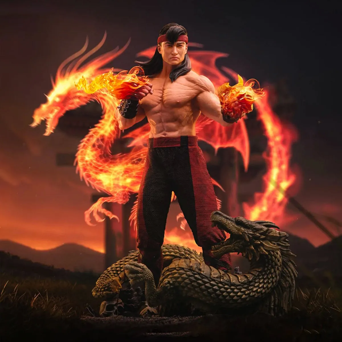 HiPlay Iron Studios, Mortal Kombat: Liu Kang, Statue Figurine