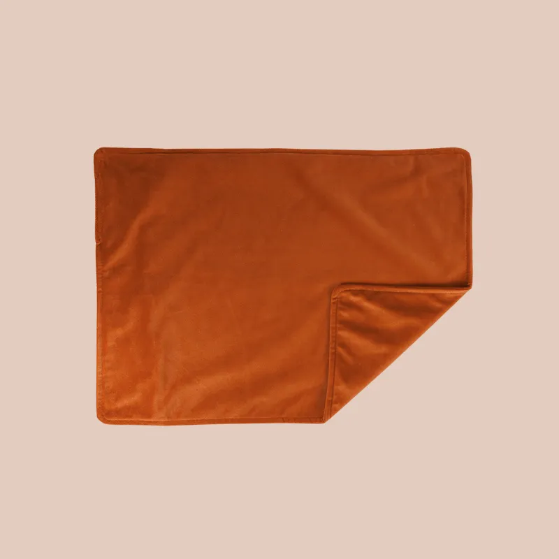 Hoes | 45x60 Velvet Cinnamon Orange