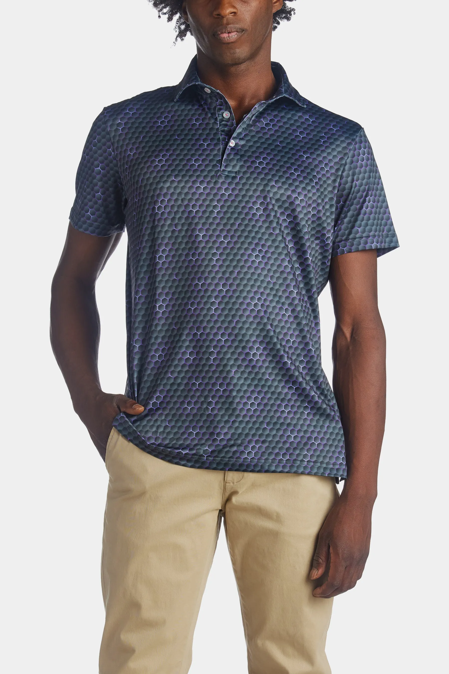 Honeycomb Performance Polo T-Shirt