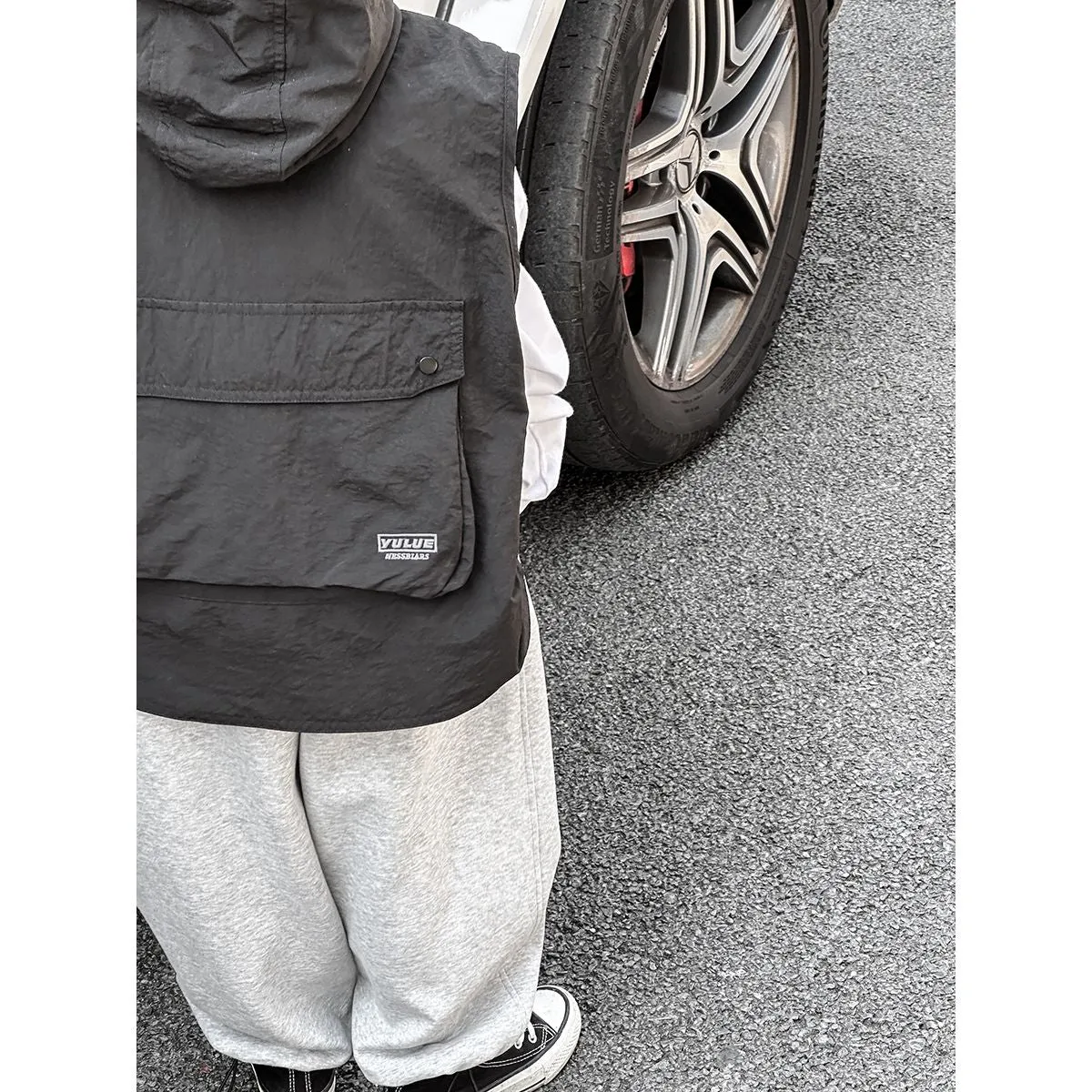 Hooded Windproof Vest for Boys