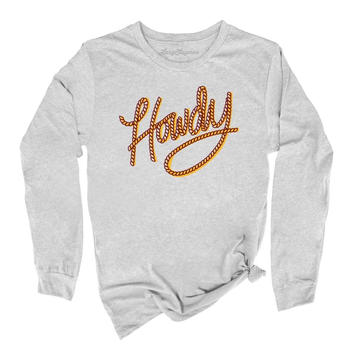 Howdy Rope Long Sleeve Tee