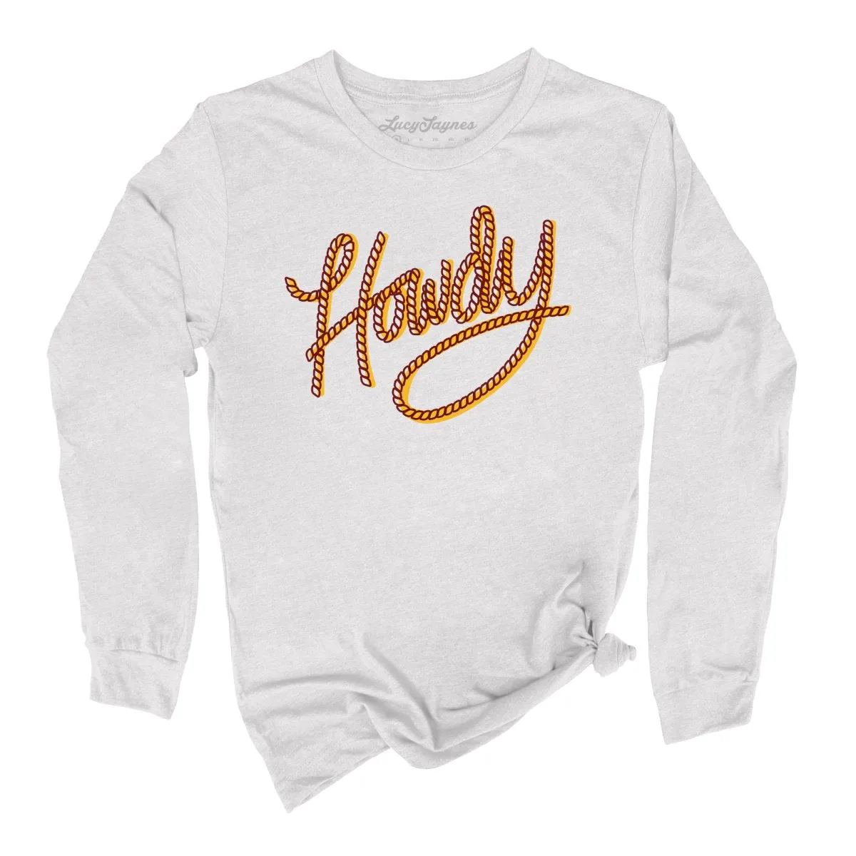 Howdy Rope Long Sleeve Tee