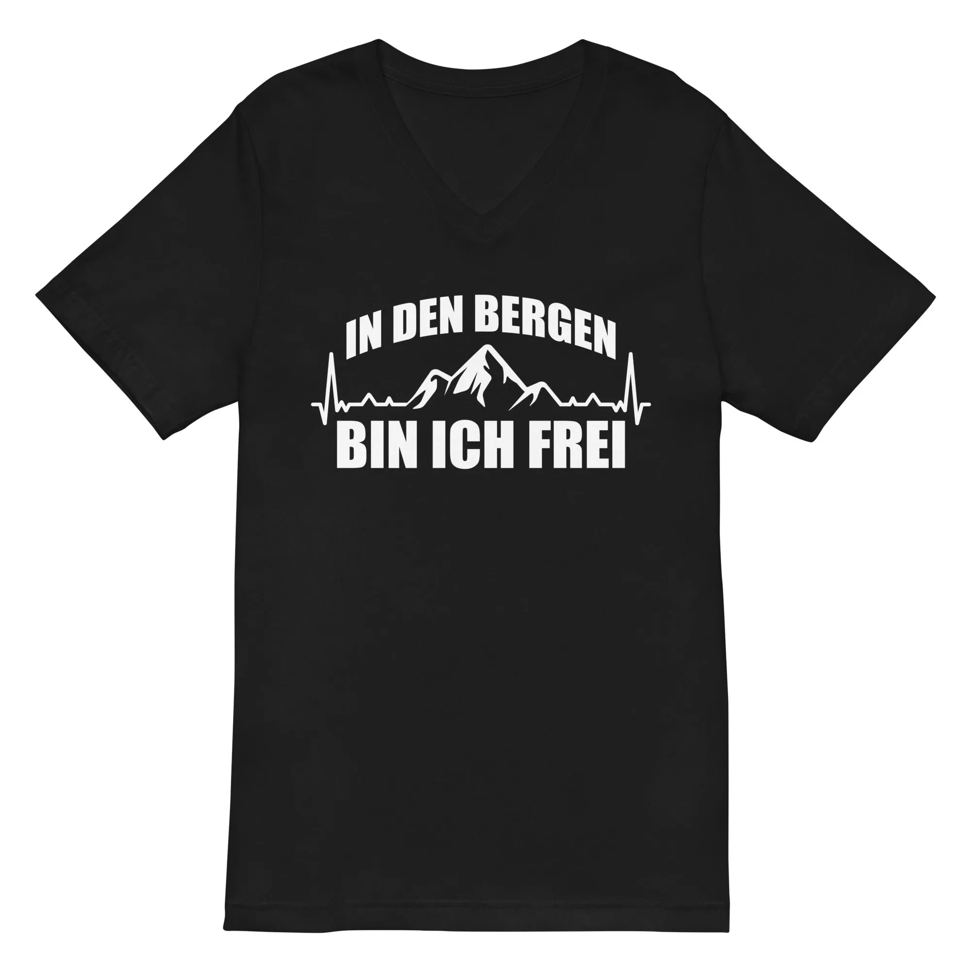 In Den Bergen Bin Ich Frei 1 - Herren V-Neck Shirt