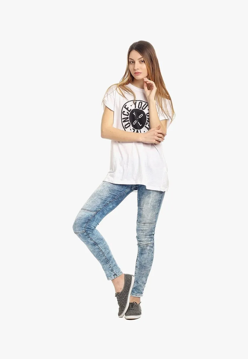 Jeans & Tee full sleeves