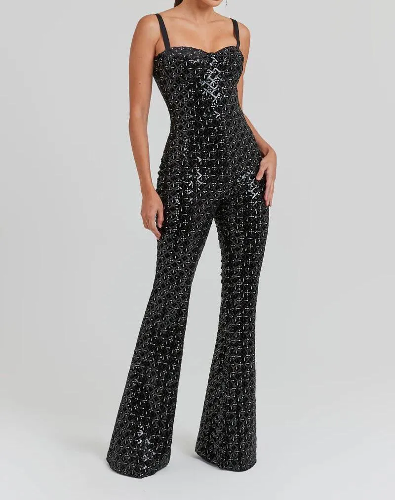 JULIA Sequins Boydcon Jumpsuit