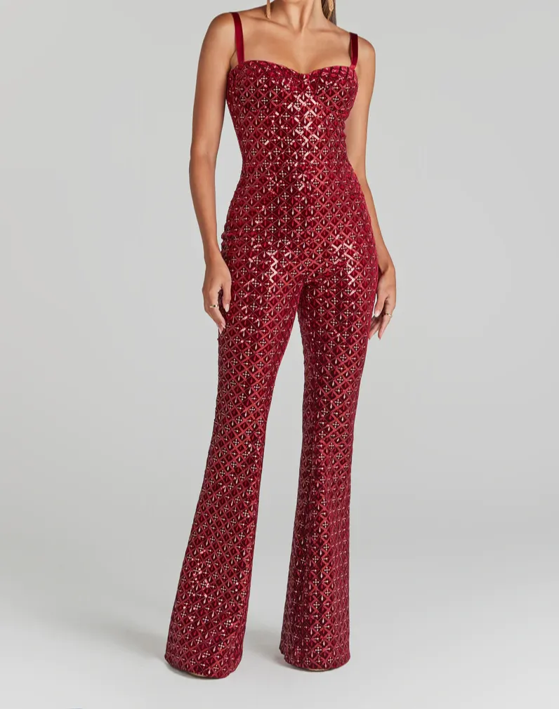 JULIA Sequins Boydcon Jumpsuit