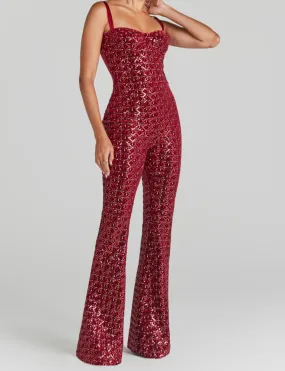 JULIA Sequins Boydcon Jumpsuit