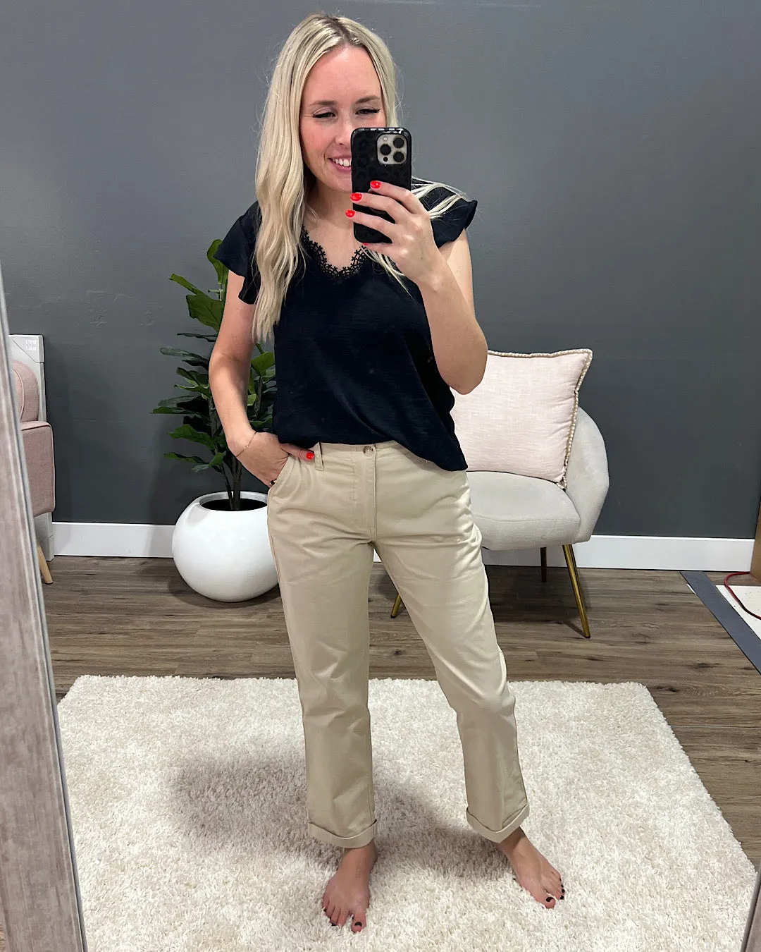 KanCan Diane Slim Chino Pants