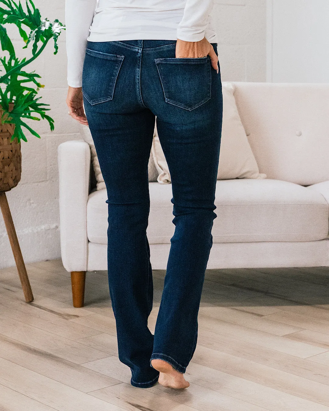 KanCan Jene Non Distressed Skinny Bootcut Jeans FINAL SALE