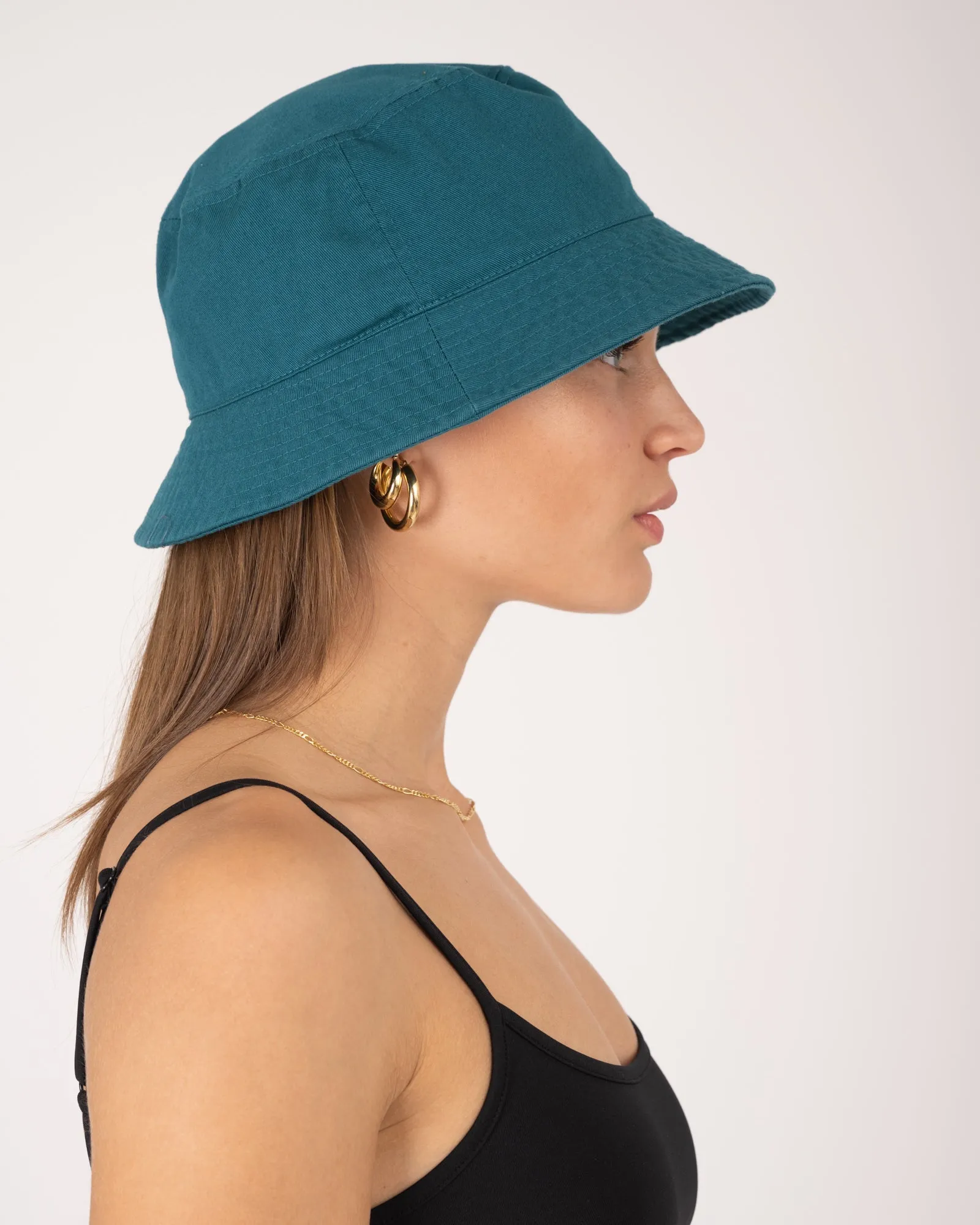 KANGOL Washed Bucket Marine Teal