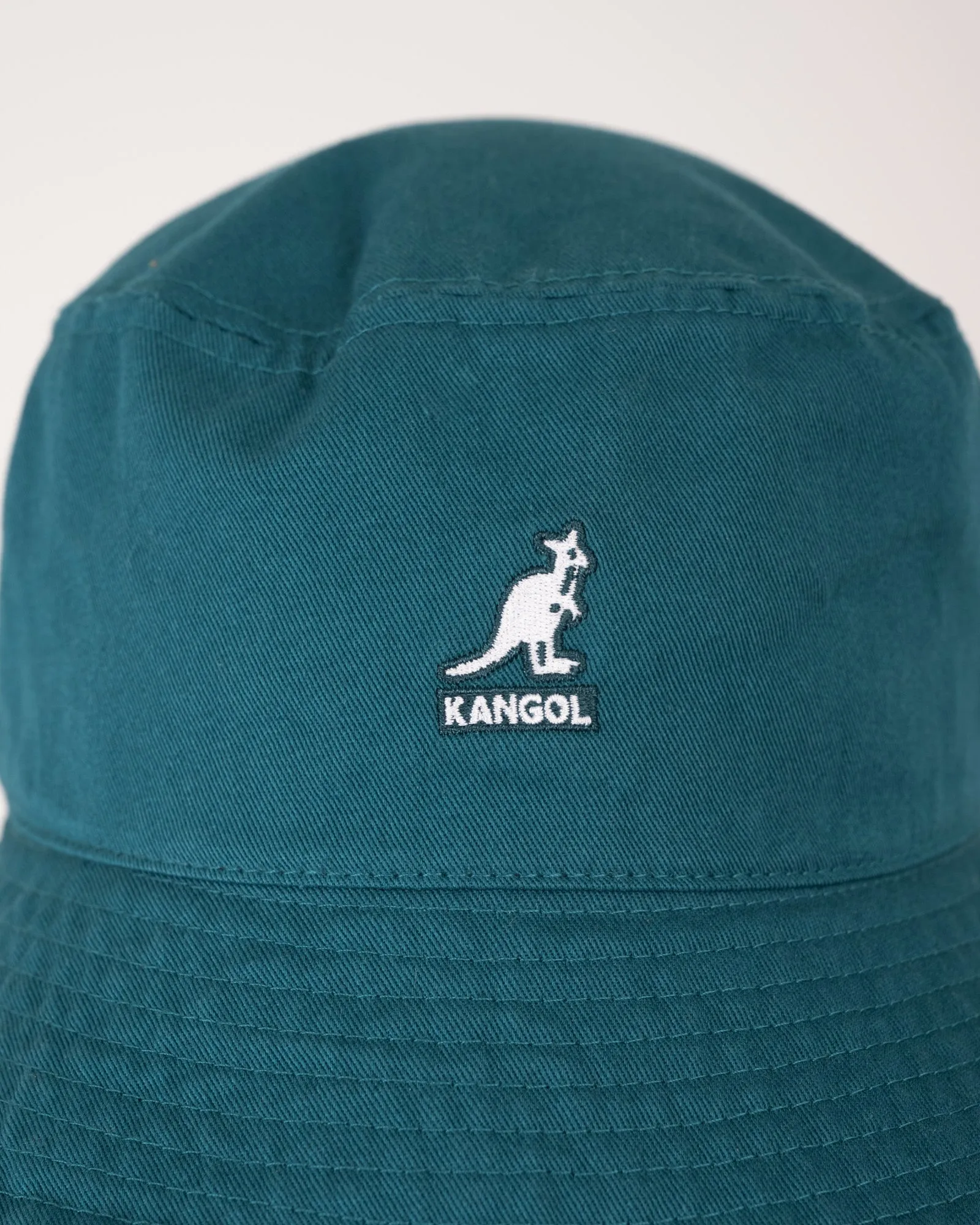 KANGOL Washed Bucket Marine Teal